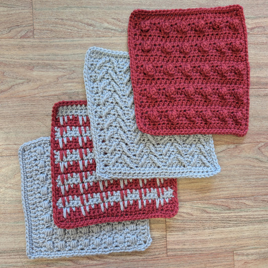 Crochet Stitch Sampler Series - Class 1